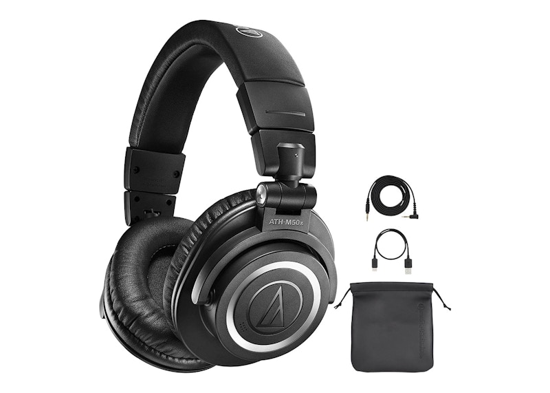 Audio-Technica M50X Wireless Over-Ear Headphones ATH-M50xBT2 Black