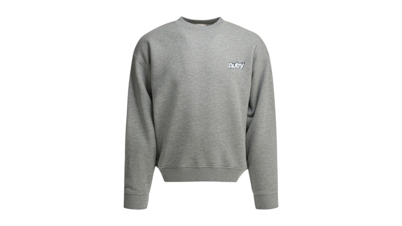 Autry Crewneck Logo Sweatshirt Grey