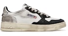 Autry Medalist Leather Low Super Vintage Blanco Negro Plateado (de mujer)
