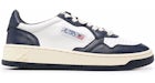 Autry Medalist Leather Low Blanco Azul marino (de mujer)