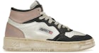 Autry Medalist Leather Mid Super Vintage Blanco Rosa Negro (de mujer)