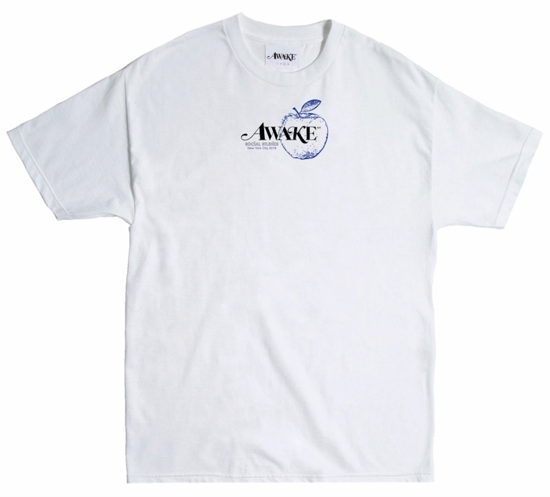 Awake Apple Tee White