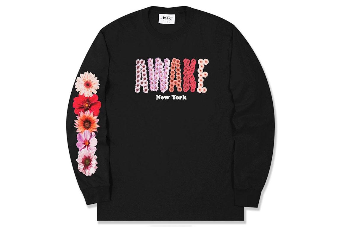 Pre-owned Awake Bloom L/s T-shirt Black