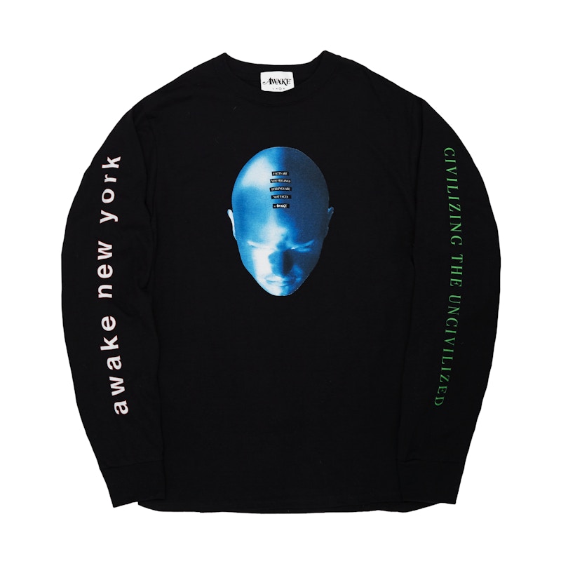 Awake Civilized Long Sleeve Tee Black