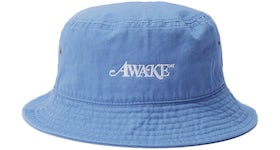 Awake Classic Logo Bucket Hat Blue