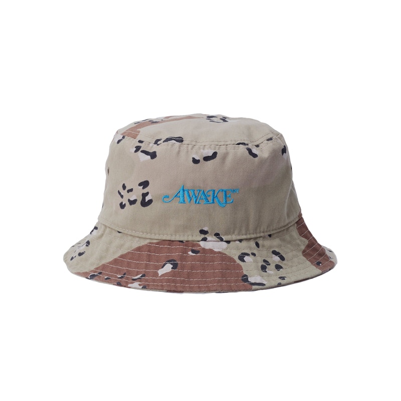 Awake Classic Logo Bucket Hat Camo