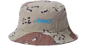 Awake Classic Logo Bucket Hat Camo