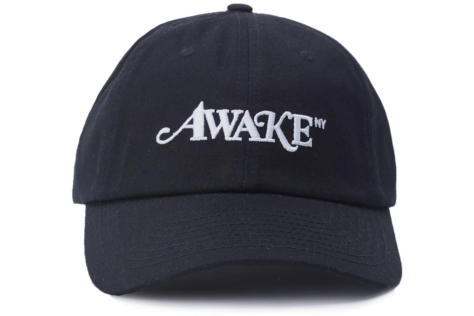 Awake Classic Logo Dad Hat Black