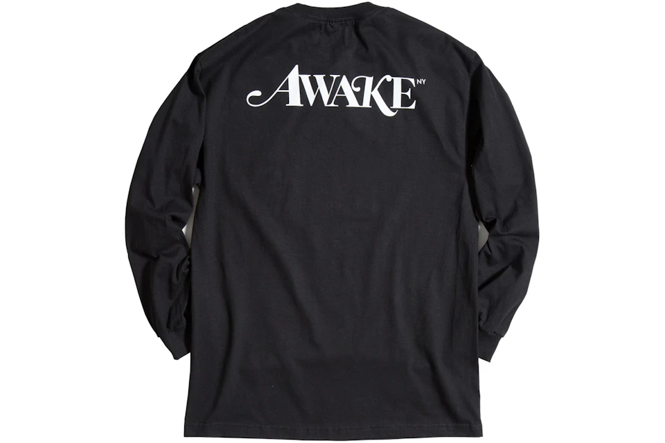 Awake Classic Logo L/S Tee Black
