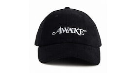 Awake Corduroy Classic Logo Dad Hat Black