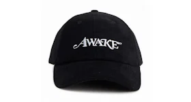 Awake Corduroy Classic Logo Dad Hat Black
