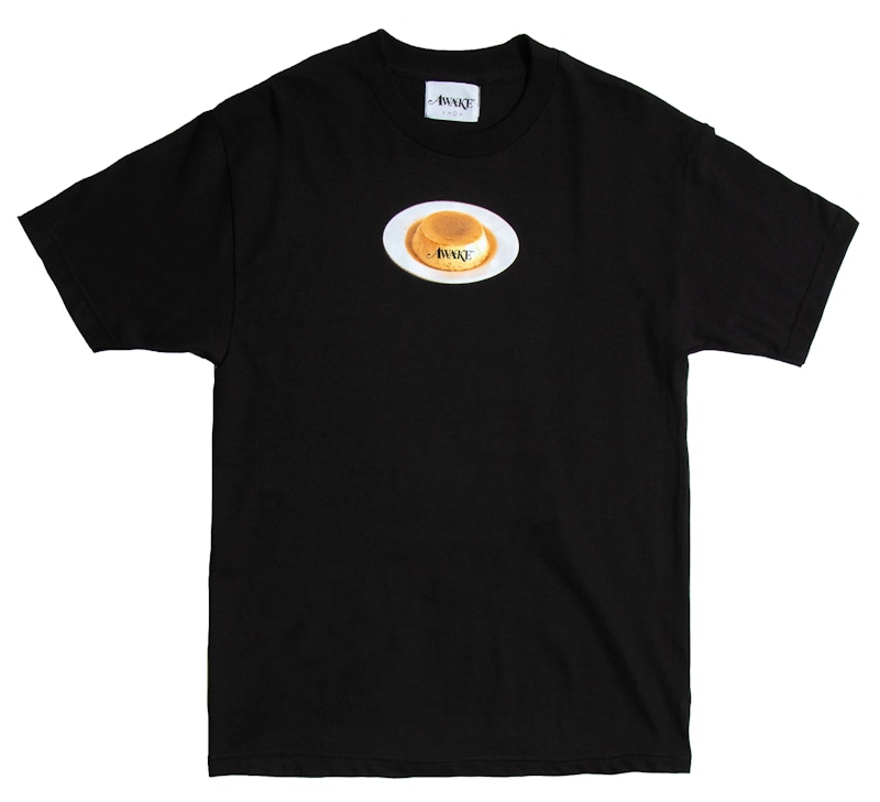 Awake Flan Tee Black