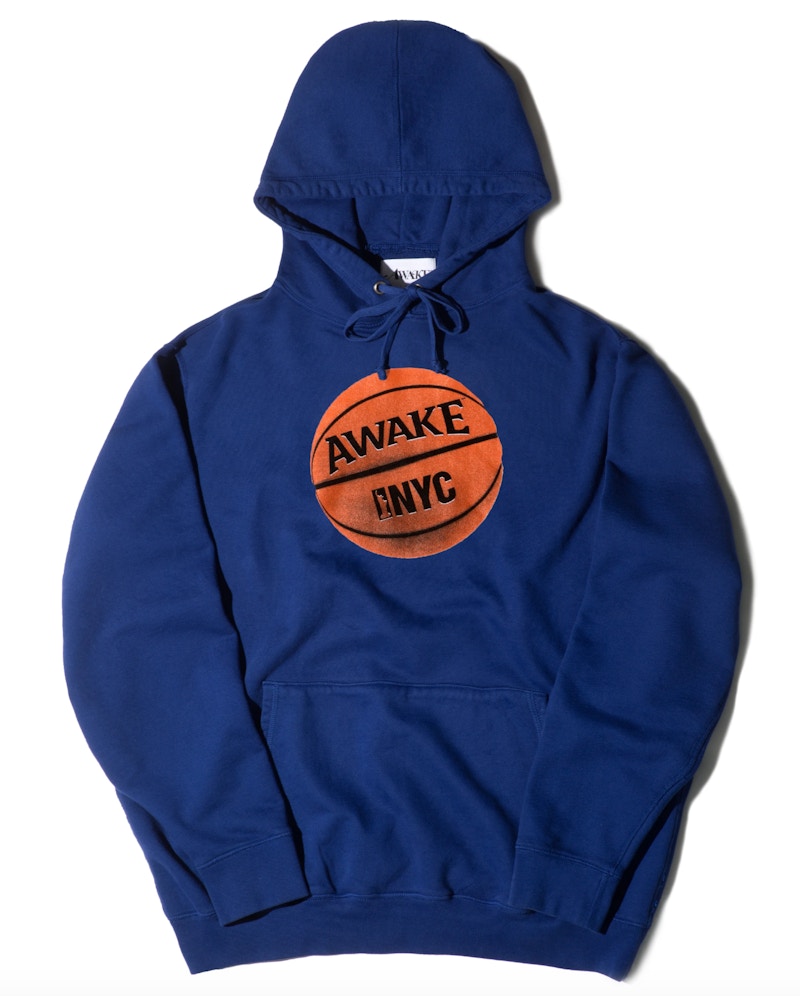 Awake Hoop Hoodie Navy