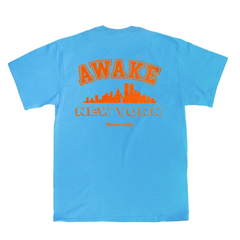Awake La Comunidad Tee Light Blue