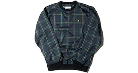 Awake Plaid Windbreaker Pullover Jacket Green
