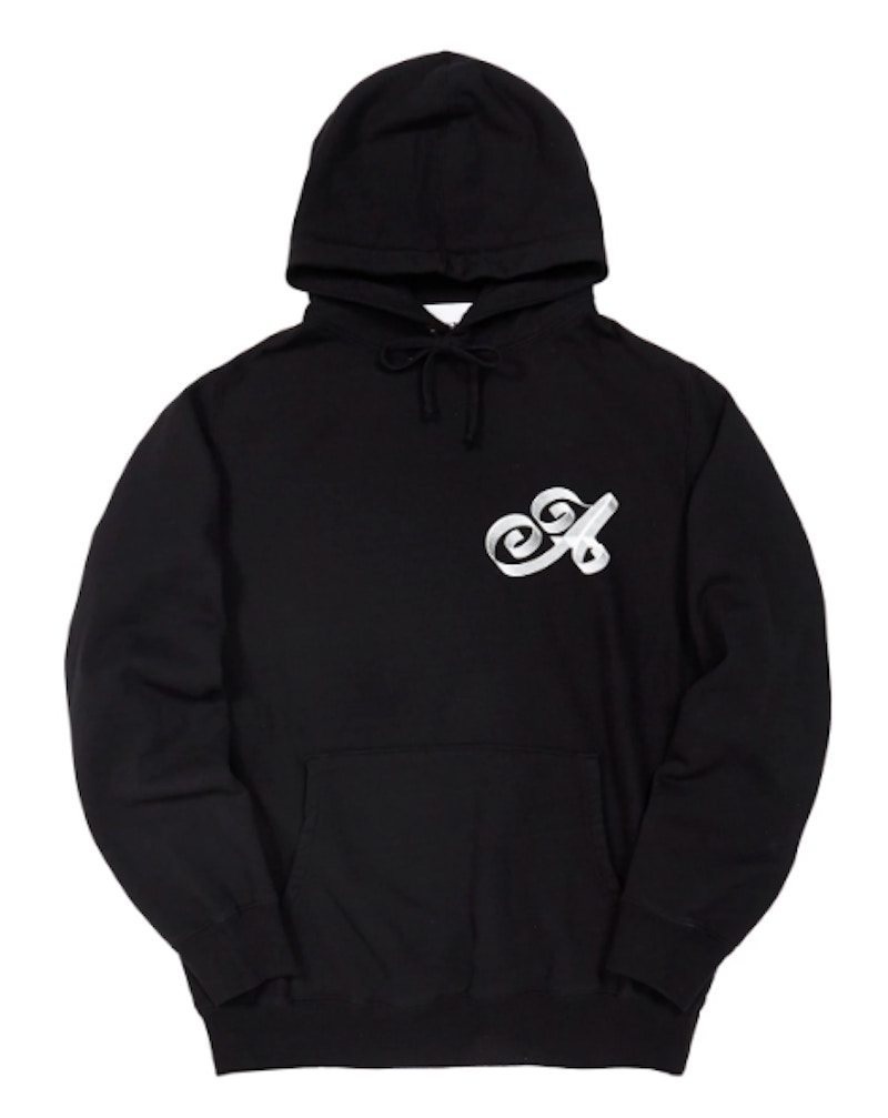 Sweat à capuche Awake Ribbon Script Logo Noir