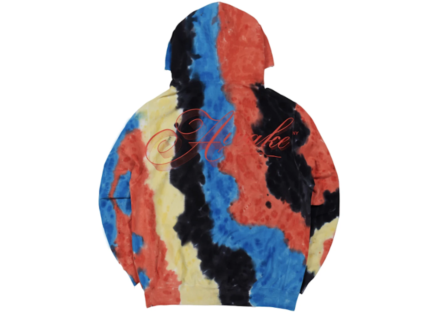 Awake Ribbon Script Logo Hoodie Tie Dye Men s FW19 US