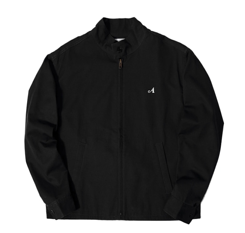 Awake Split Logo Harrington Patch Jacket Black