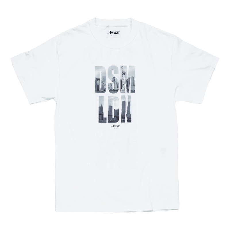Awake Spring 2019 DSM London Tee White