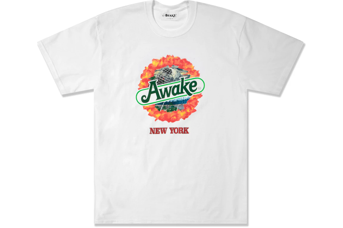 Awake Strawberry Kiwi T-shirt White