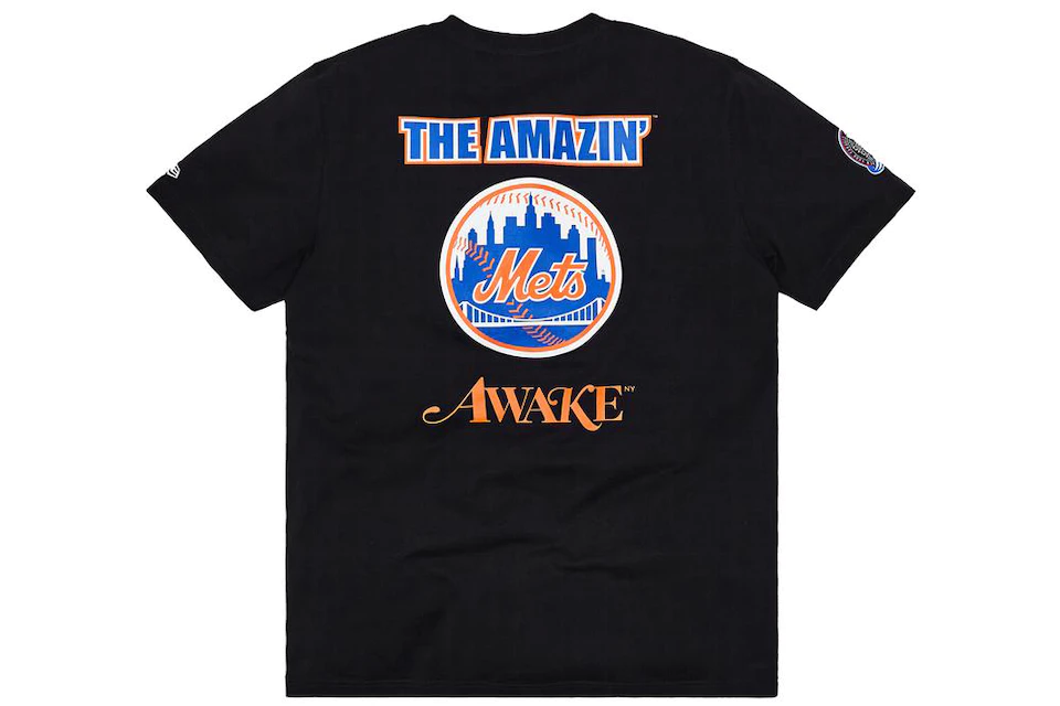 Awake Subway Series Mets T-shirt Black