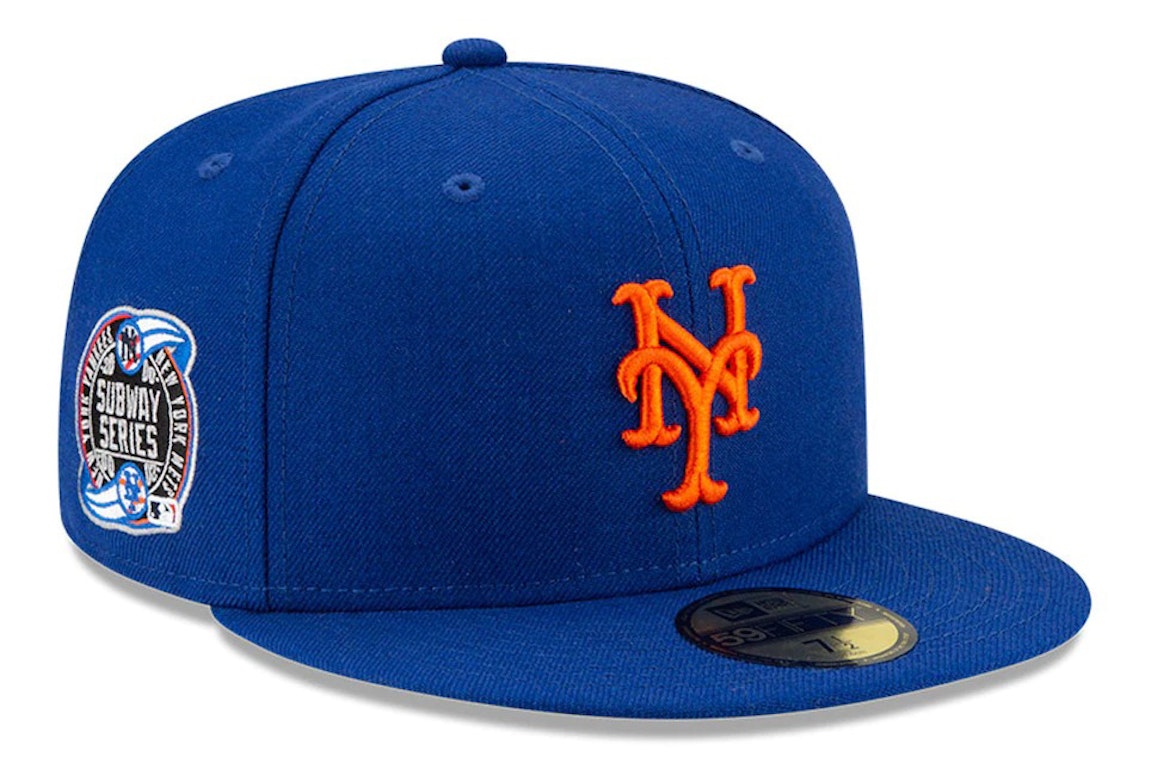 Pre-owned Awake Subway Series New York Mets New Era Fitted Cap Royal