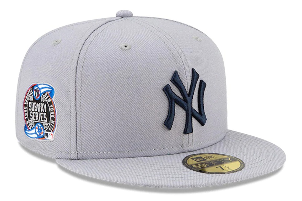 Pre-owned Awake Subway Series New York Yankees New Era Fitted Cap Gray