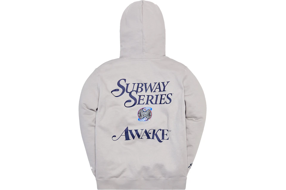 Awake Subway Series Yankees Hoodie Gray
