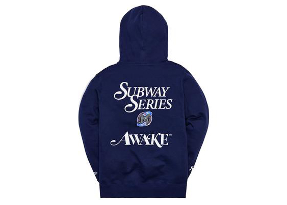 Awake Subway Series Yankees Hoodie Navy
