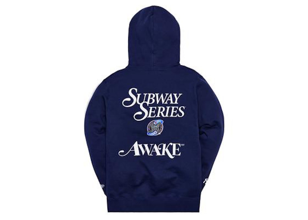 Pre-owned Awake Subway Series Yankees Hoodie Navy
