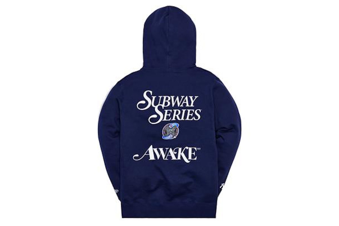 Pre-owned Awake Subway Series Yankees Hoodie Navy