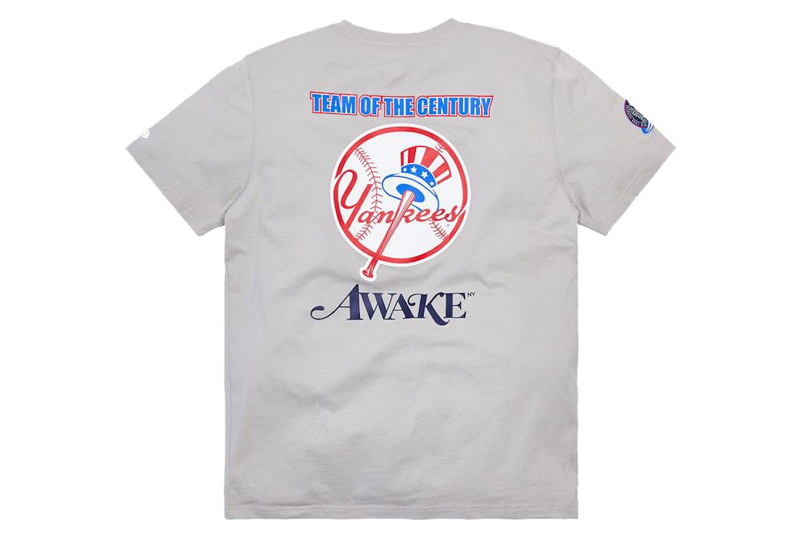 Pre-owned Awake Subway Series Yankees T-shirt Gray