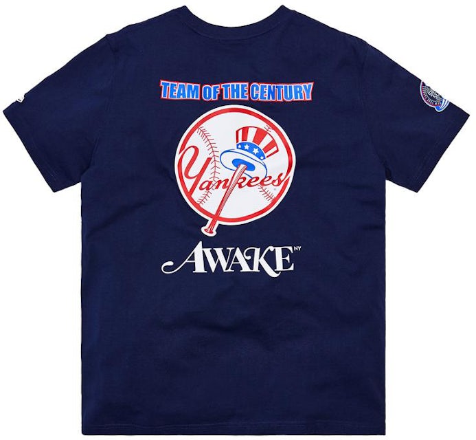 Men's New York Mets New Era x Awake NY Royal Subway Series T-Shirt