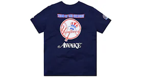 Awake Subway Series Yankees T-shirt Navy