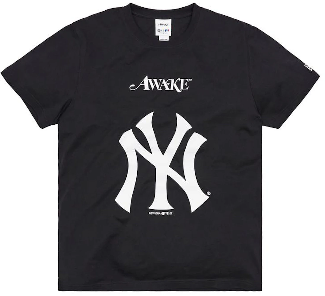 Awake Subway Series Yankees Vs. Mets Tshirt Black Men's SS21 US