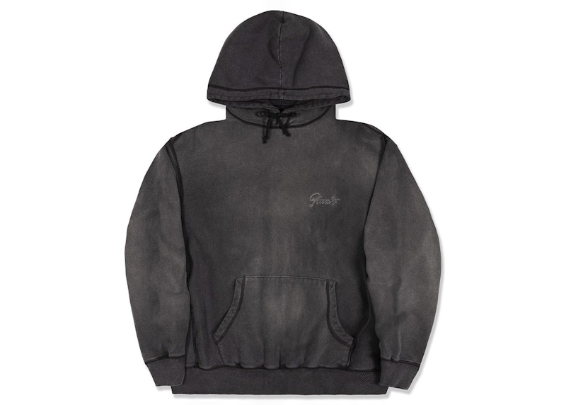 Awake Sunbleached Logo Hoodie Black Men s SS21 US