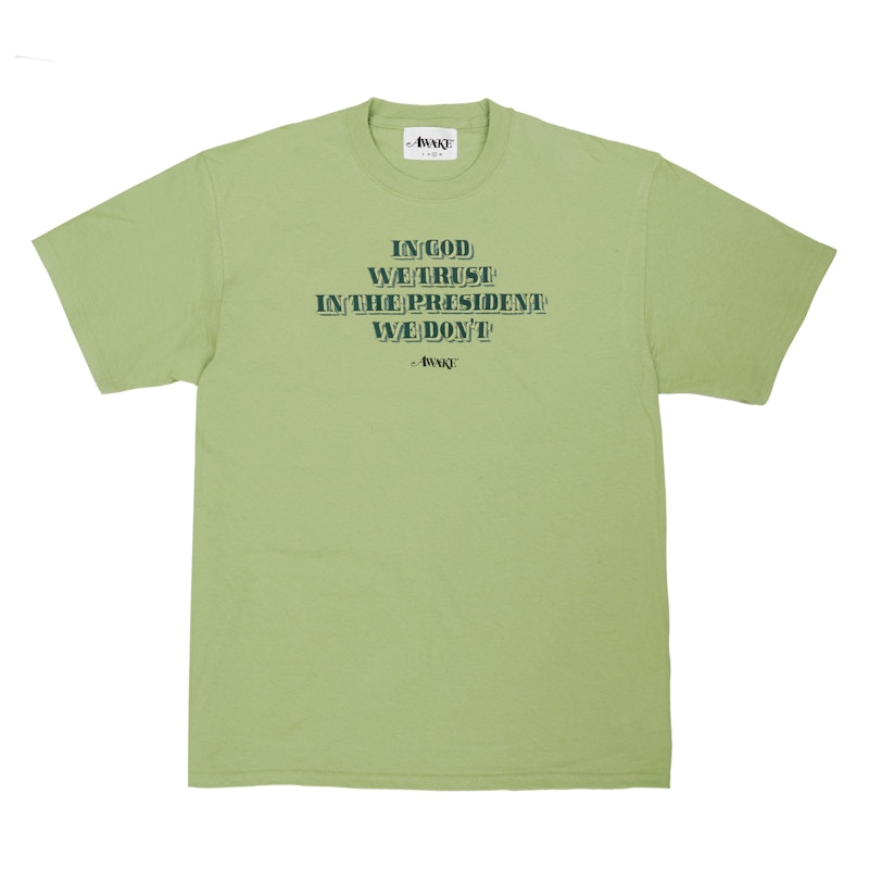 Awake Trust Tee Pistachio