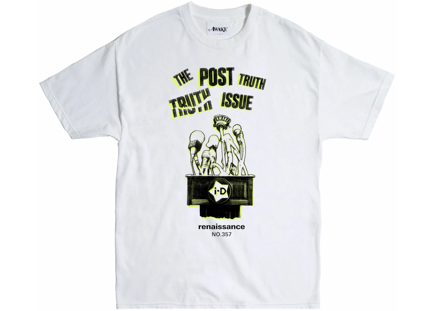 Awake i-D Magazine Tee White Men's - US