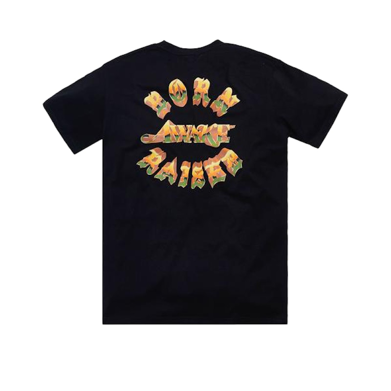 Awake x Born X Raised Chrome Rocker Tee Black