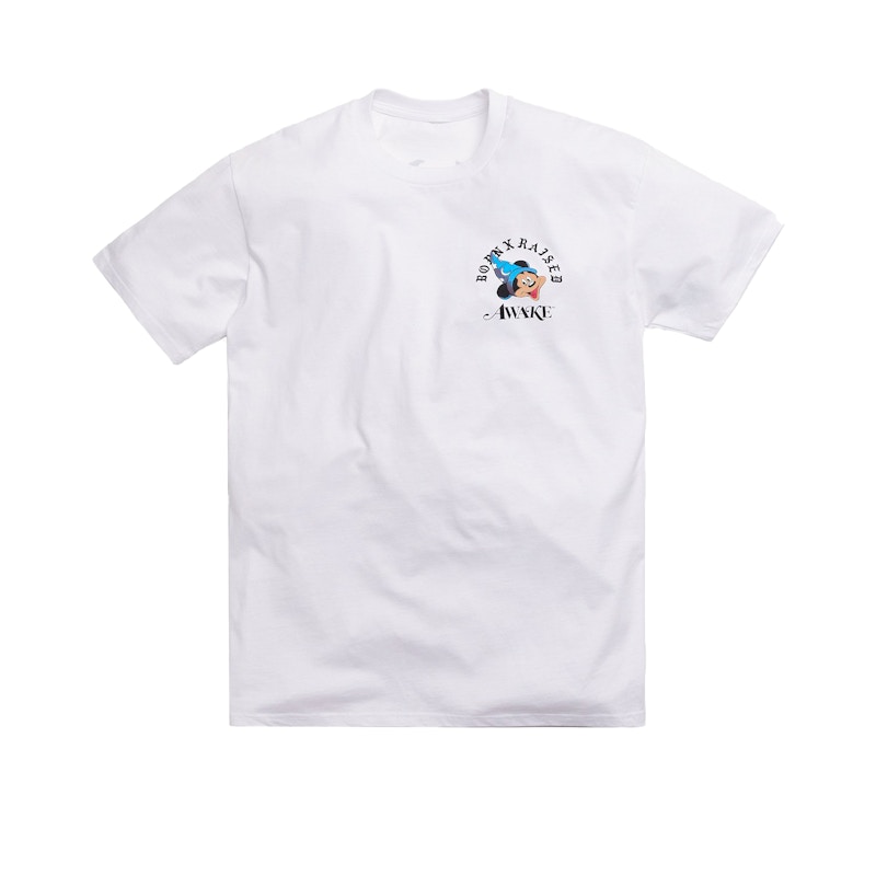 Awake x Born X Raised Fantasia Tee White Men's - SS21 - US