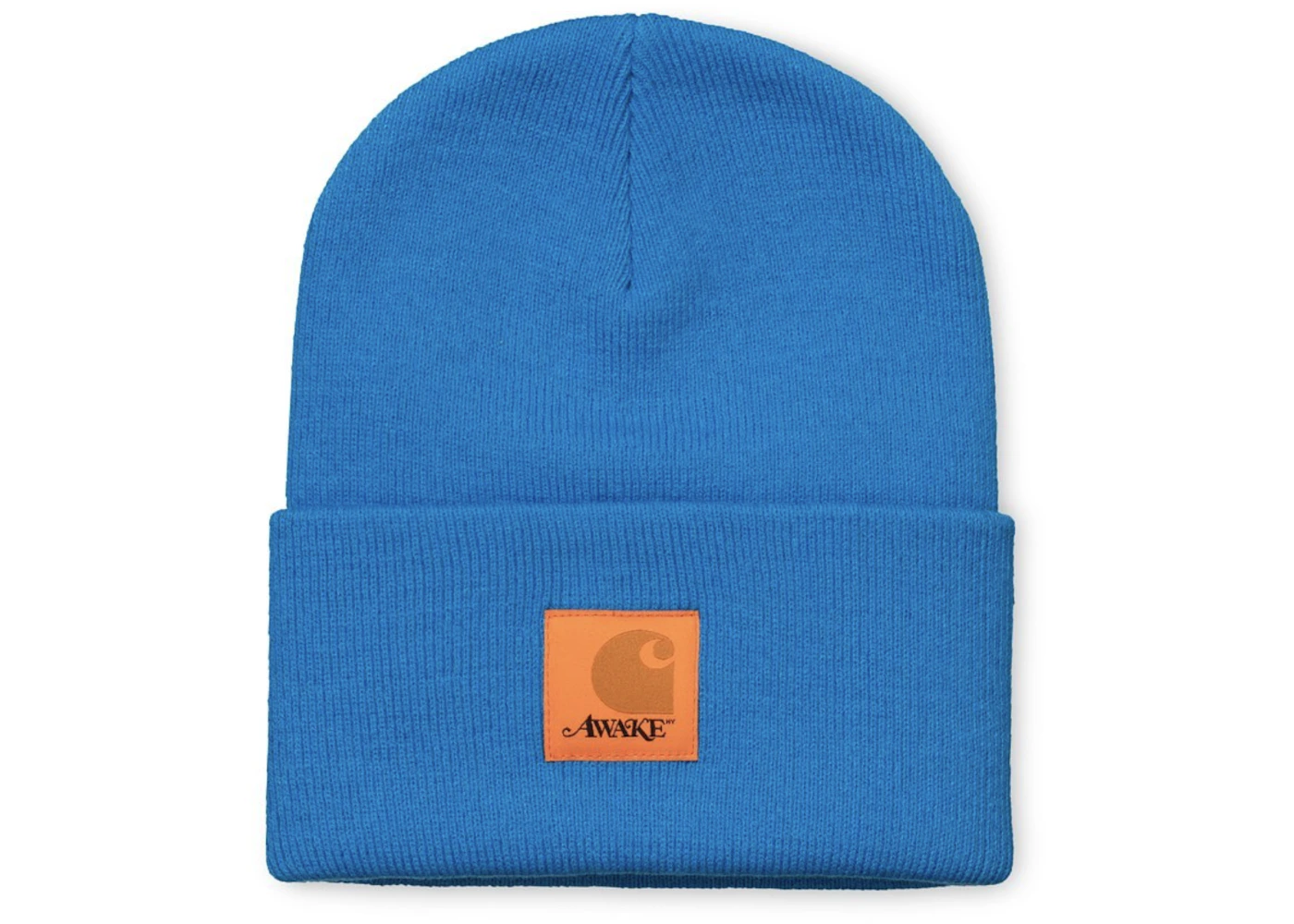 Awake X Carhartt Wip Beanie Blue Fw19 Awake X Carhartt Wip Beanie Blue Fw19