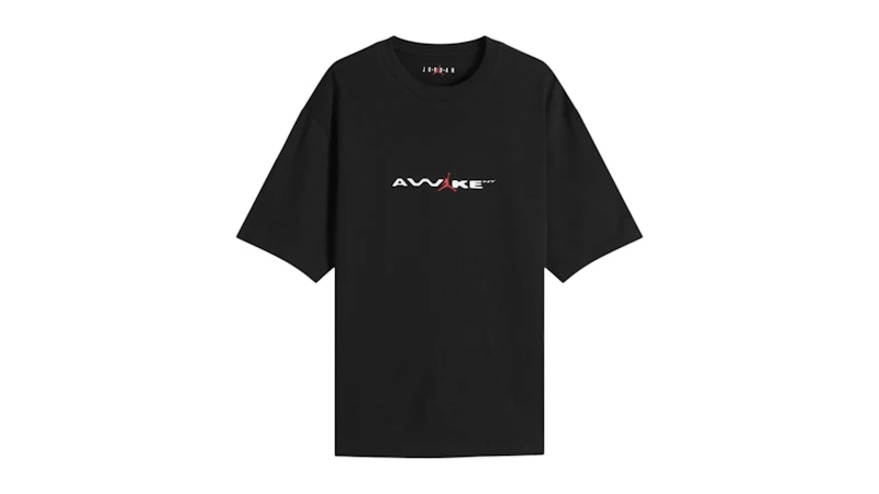 Awake x Jordan 5 Borough Tee (Asia Sizing) Black Men's - US