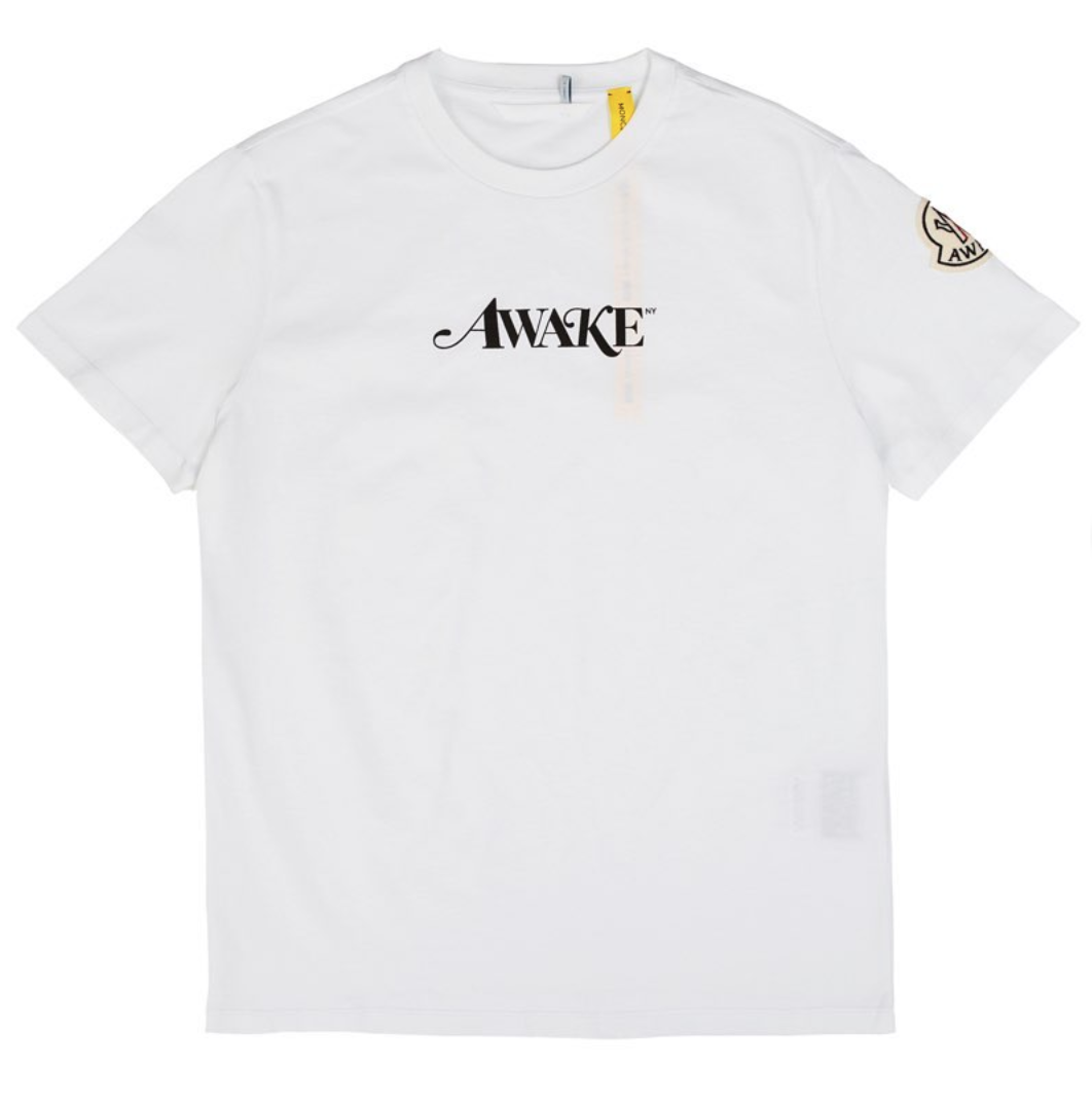 日本製安いMONCLER 20SS AWAKE NYC 背面ロゴTシャツ トップス