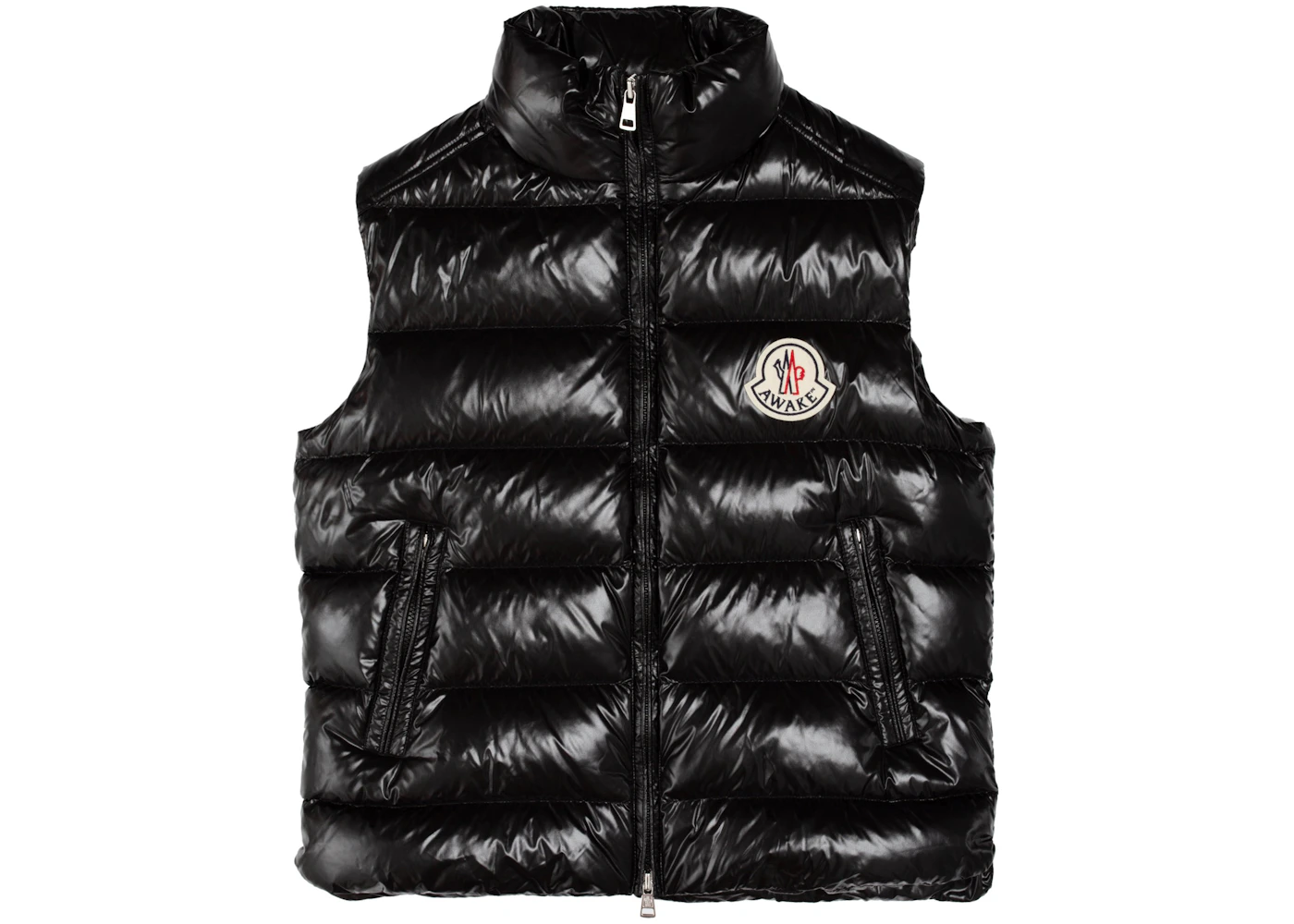 Moncler womens gilet black Clearance