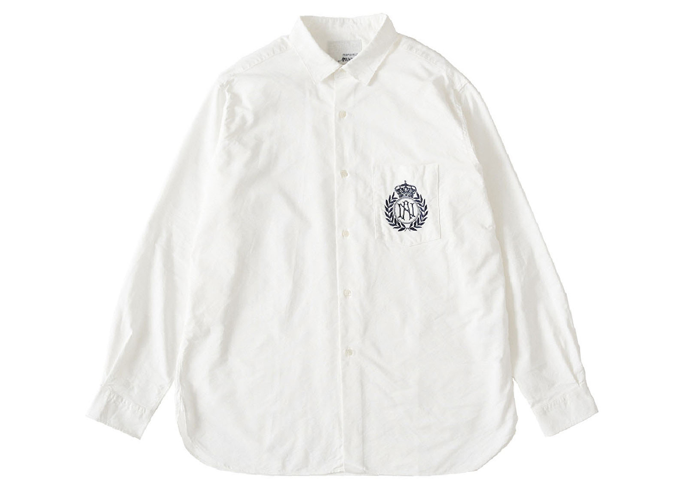 Awake x nanamica Regular Collar Wind Shirt White - FW22 - US