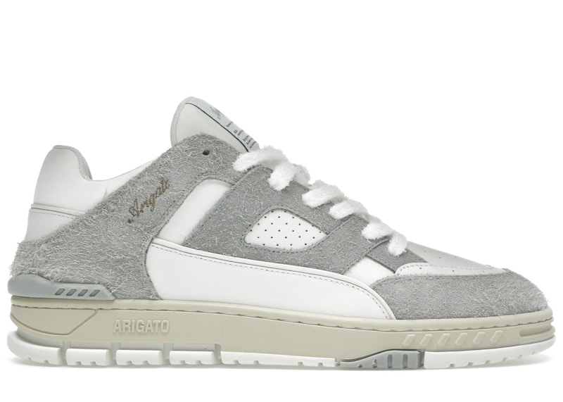 Pre-owned Axel Arigato Men's Area Lo Sneaker Sneakers In Grey/white In Multi