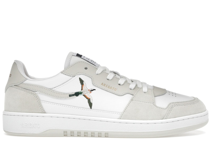 Pre-owned Axel Arigato Men's  Dice Lo Bee Bird Sneakers In Off In White/off White