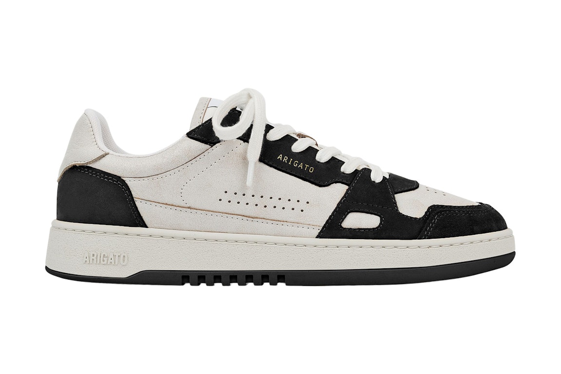 Pre-owned Axel Arigato Dice Lo Sneaker White Black In White/black