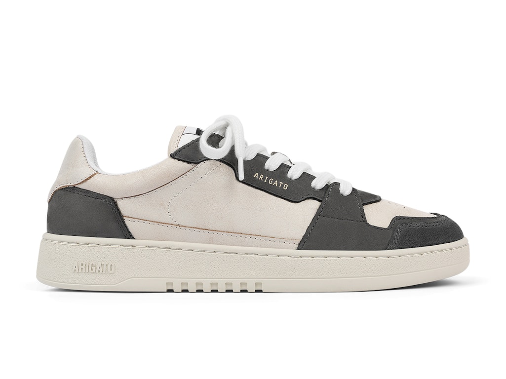 Pre-owned Axel Arigato Dice Lo Sneaker White Grey In White/grey