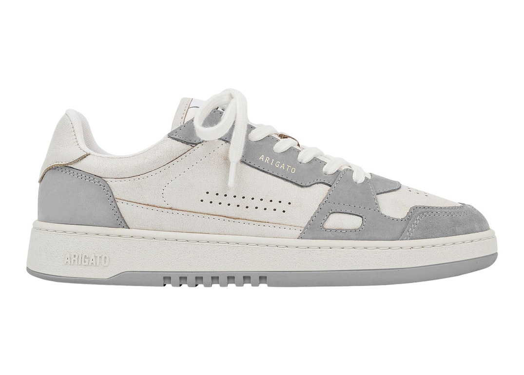 Pre-owned Axel Arigato Dice Lo Sneaker White Light Grey In White/light Grey